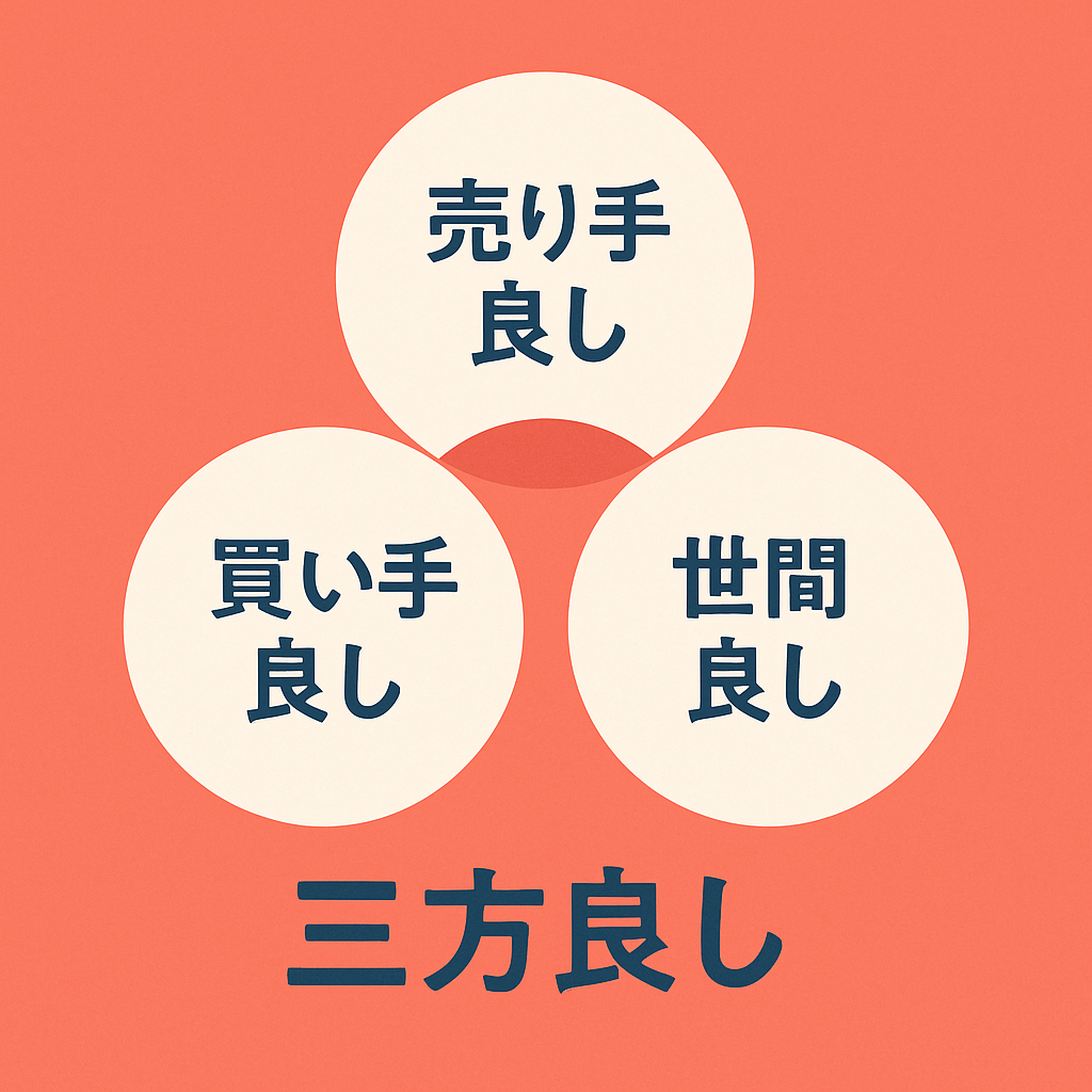 【三方良漁】の名前の由来 近江商人「三方良し」とは?