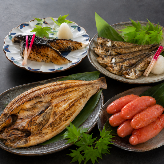 【送料無料】お中元 海鮮ギフト 干物・明太子 詰め合わせセット